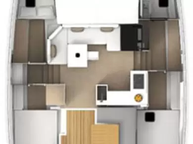 Location Catamaran Aventura avec permis