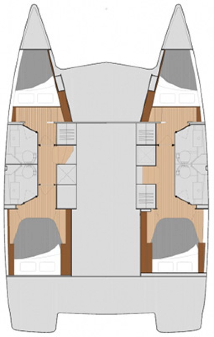 Fountaine Pajot Lucia 40 a louer à Lefkáda