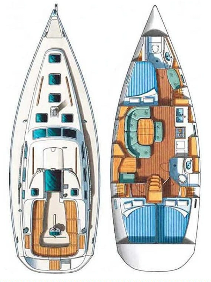 Bénéteau Oceanis 393 Clipper a louer à Palaio Faliro
