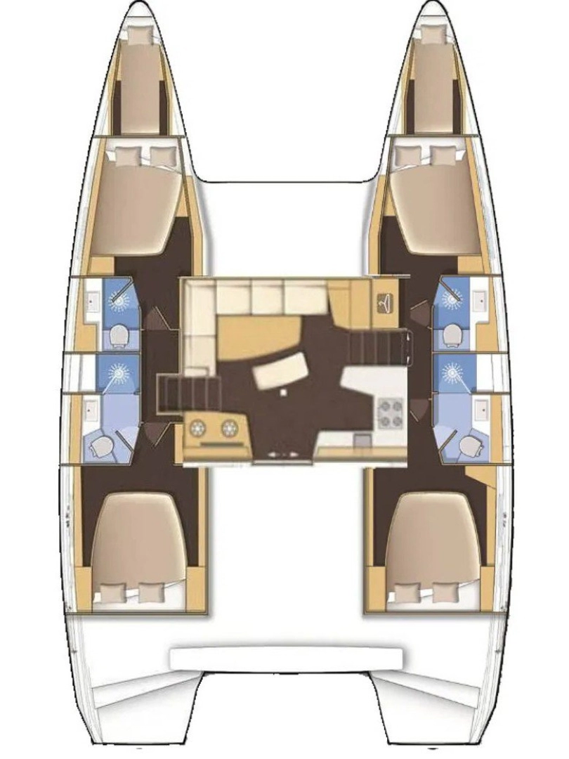 Catamaran à louer à Mahé au meilleur prix