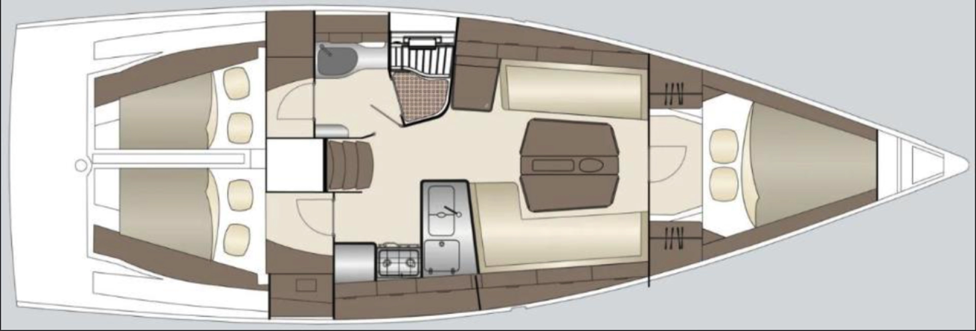Location bateau Dehler Dehler 38 SQ à Punat sur Samboat