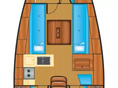 Location bateau Heiligenhafen pas cher Salona 38