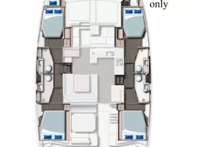 Leopard Catamarans / Robertson & Caine Leopard 45 a louer à Procida