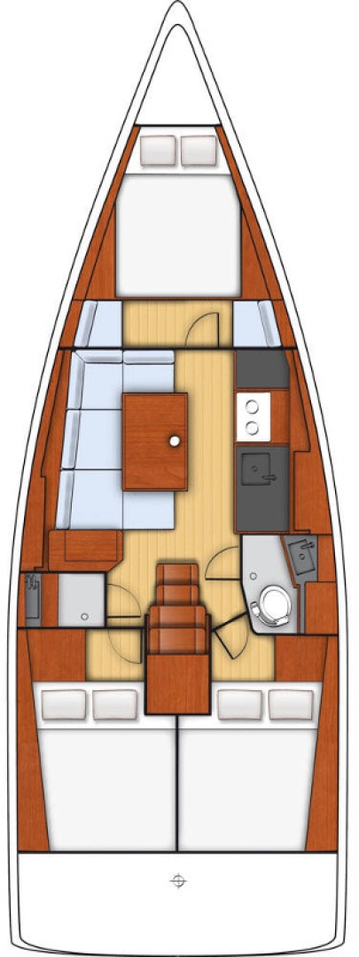 Location bateau Bénéteau Oceanis 38 à Procida sur Samboat
