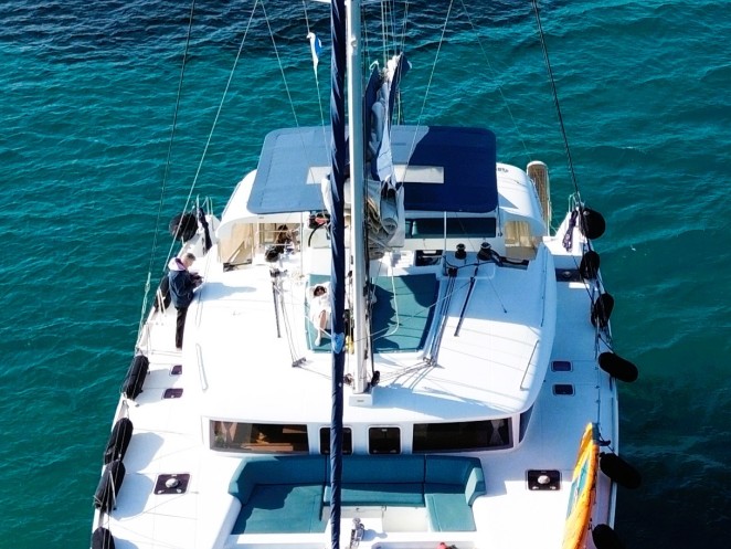 Location Catamaran à Álimos - Lagoon Lagoon 450 F