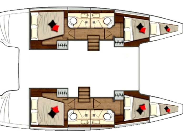 Location Catamaran à Primošten - Lagoon Lagoon 40