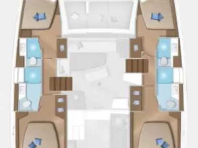 Location bateau Trogir pas cher Lagoon 42