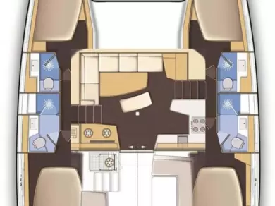 Location Catamaran à Sibenik - Lagoon Lagoon 42