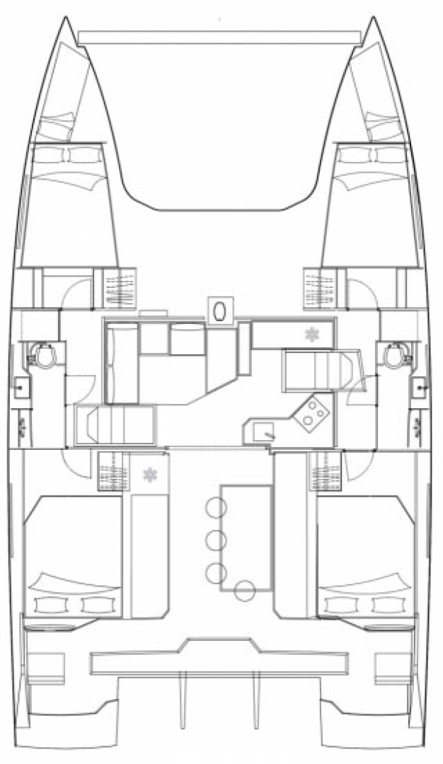 Location Catamaran à Murter-Kornati - Bavaria Nautitech 40 open NEW - 4 + 2 cab.
