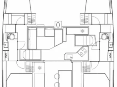 Location Catamaran à Murter-Kornati - Bavaria Nautitech 40 open NEW - 4 + 2 cab.