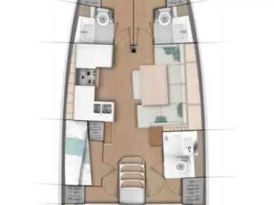 Location bateau Jezera pas cher Sun Odyssey 490