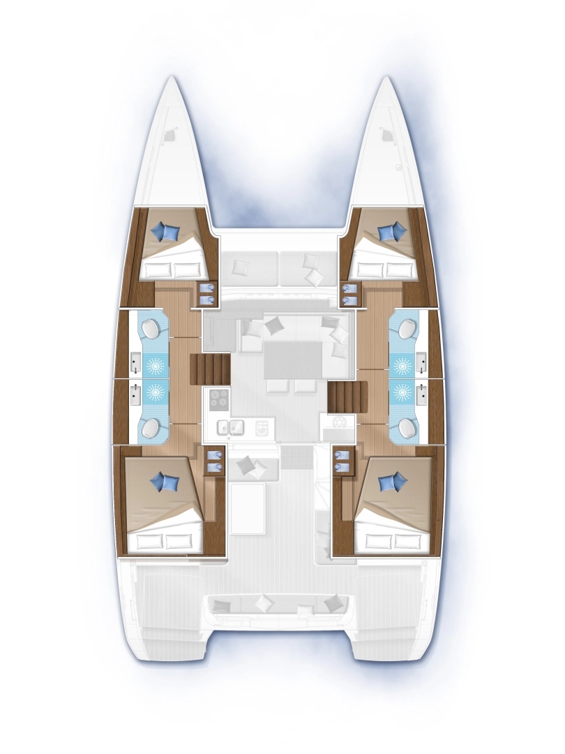 Louer Catamaran avec ou sans skipper Lagoon à Trogir