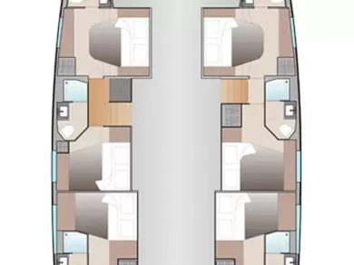 Location à Road Town - Fountaine Pajot Aura 51 sur SamBoat