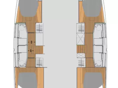 Louer Catamaran avec ou sans skipper Fountaine Pajot à Ellinikó