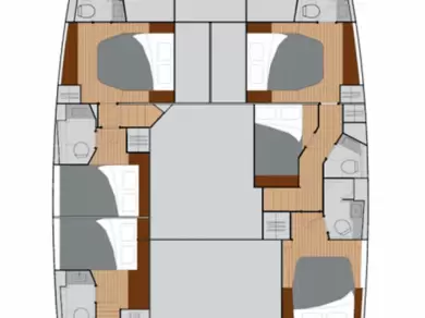 Location Catamaran Fountaine Pajot avec permis