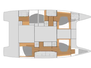 Location bateau Fountaine Pajot Tanna 47 à Eden Island sur Samboat