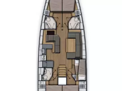 Location à Komolac - Bénéteau Oceanis 51.1 sur SamBoat