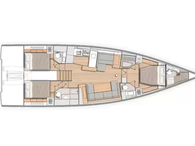 Location bateau Bénéteau Oceanis 54 à Road Town sur Samboat