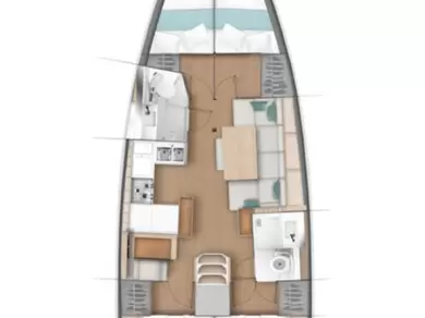 Jeanneau Sun Odyssey 440 a louer à Seget Donji