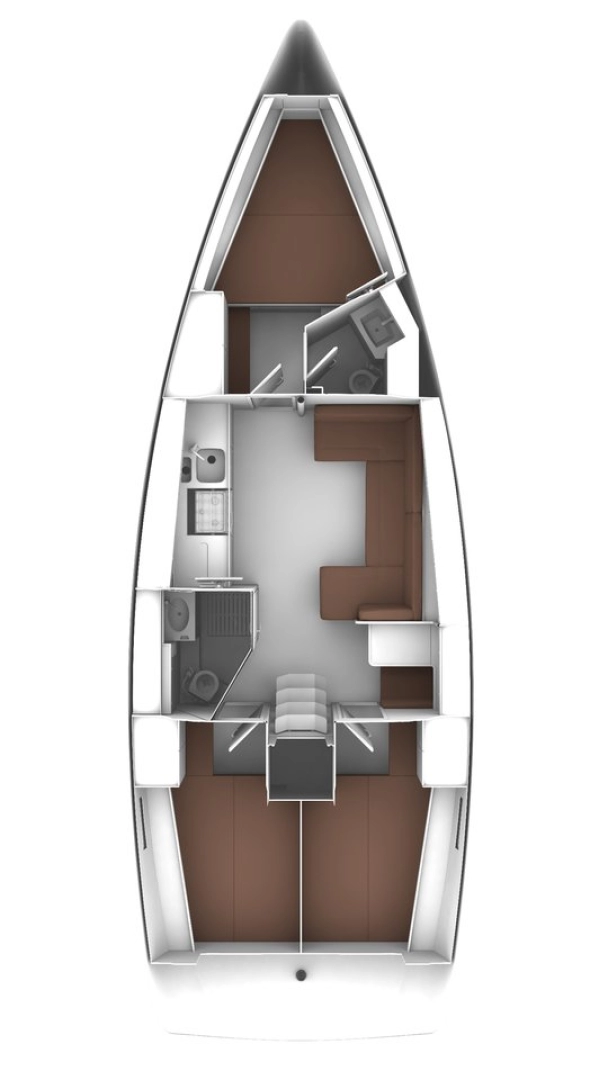 Location bateau Préveza pas cher Cruiser 41