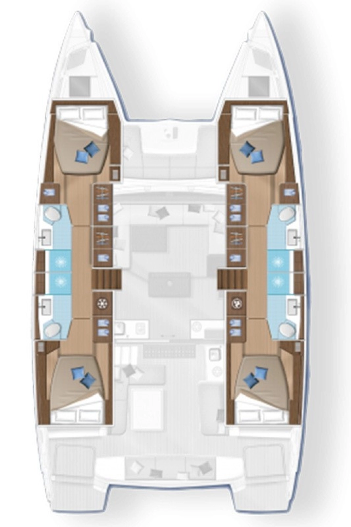 Catamaran à louer à Seget Donji au meilleur prix