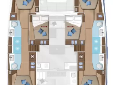 Location bateau Álimos pas cher Lagoon 50