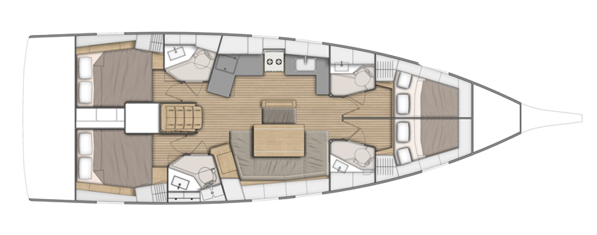 Location à Kos - Bénéteau Oceanis 46.1 sur SamBoat