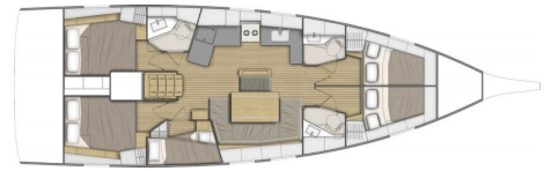 Location bateau Bénéteau Oceanis 46.1 à Rhodes (Ville) sur Samboat
