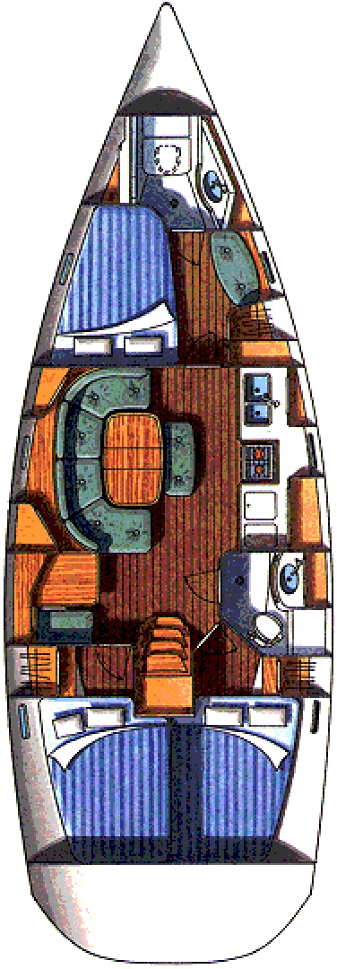 Location bateau Kos pas cher Oceanis 393 Clipper