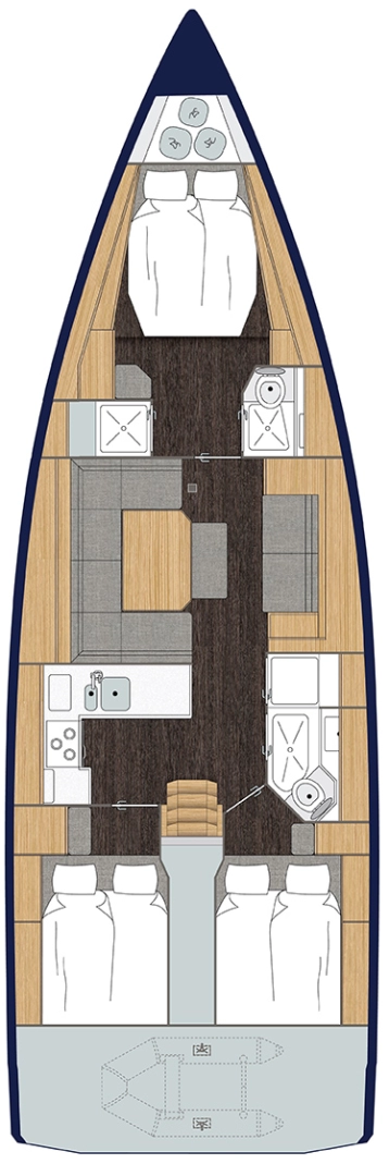 Louez un Bavaria Bavaria C45 à Punat