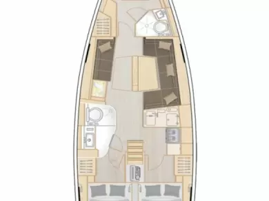 Louez un Hanse Hanse 418 à Sukošan