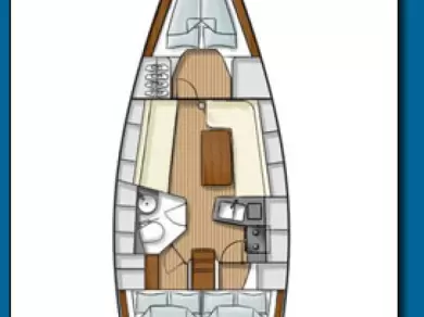 Location bateau Anzio pas cher Hanse 341