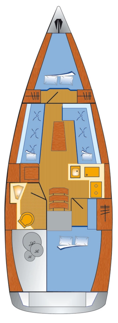 Location à Rogoznica - Bavaria Cruiser 34 sur SamBoat