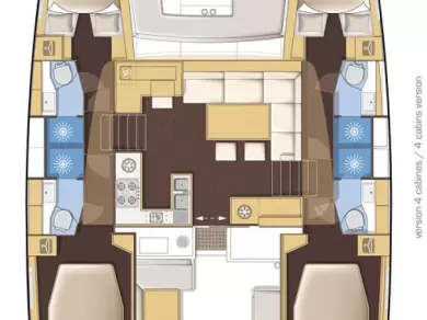 Location Catamaran Lagoon avec permis