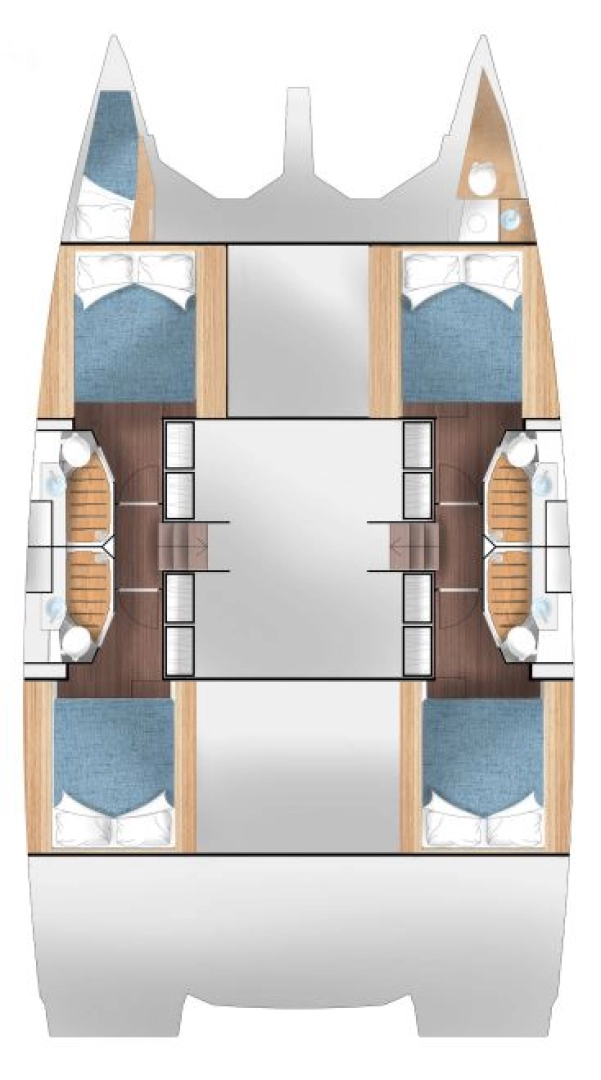 Location Bateau à moteur à Primošten - Cervetti Yachts Cervetti 44 Power - 4 + 1 cab.