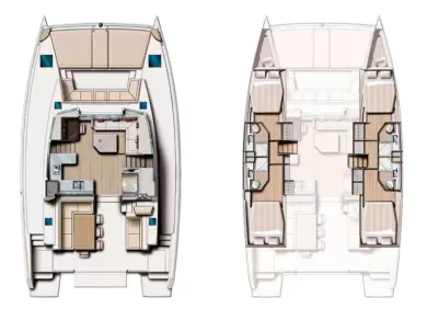 Location Catamaran à Trogir - Bali Bali 4.5