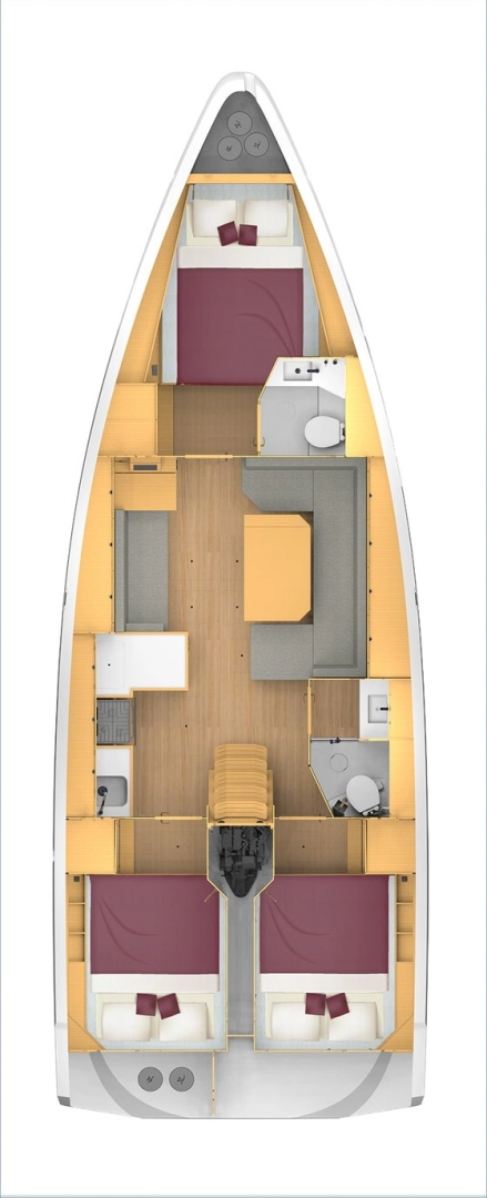 Location Voilier à Biograd na Moru - Bavaria Bavaria C42