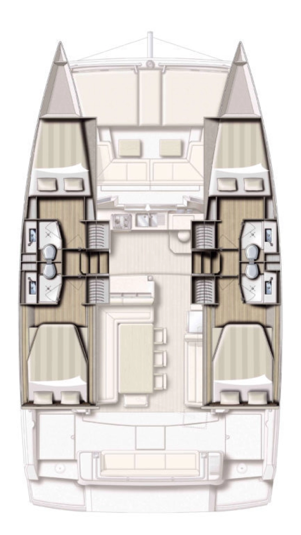 Location bateau Lefkáda pas cher Bali 4.1
