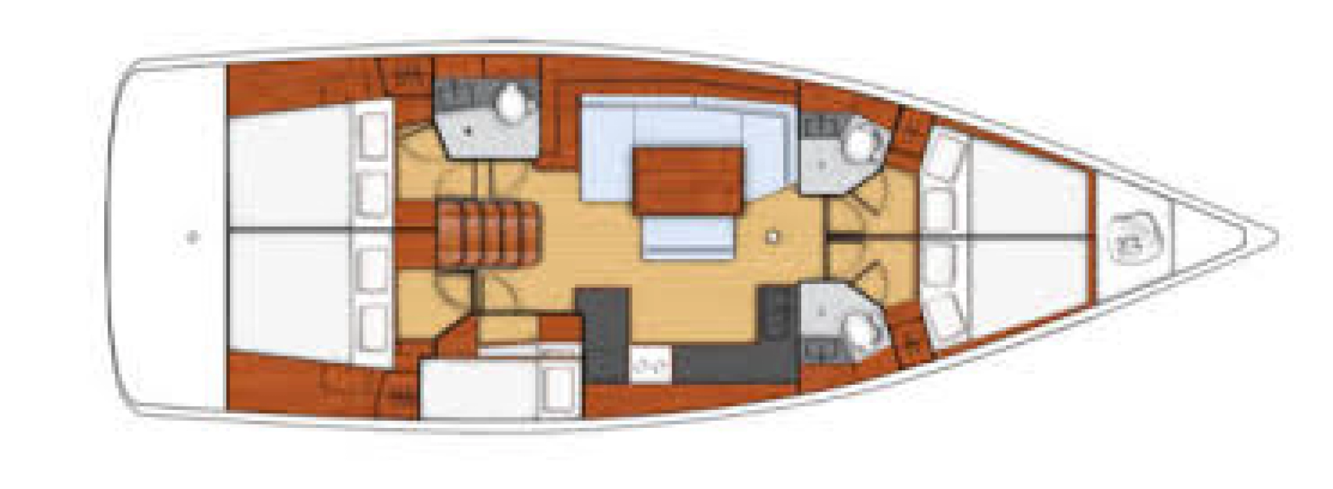 Location à Lefkáda - Bénéteau Oceanis 48 sur SamBoat