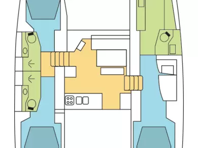 Location Catamaran Lagoon avec permis