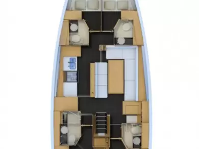 Location à Pirovac - Jeanneau Jeanneau 54 sur SamBoat