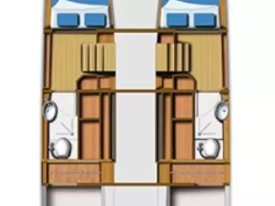 Location Bateau à moteur à Le Marin - Aquila Aquila 36