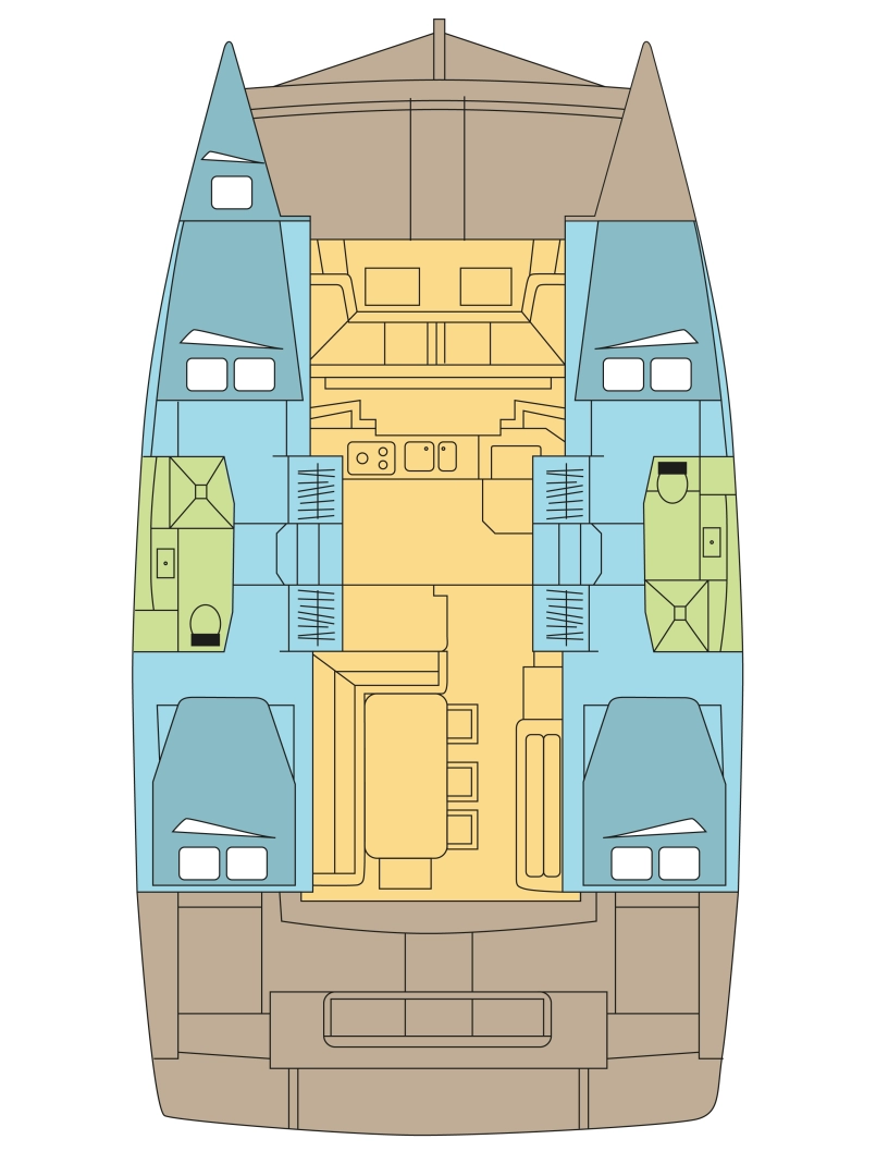 Location Catamaran à Marsh Harbour - Bali Bali 4.1