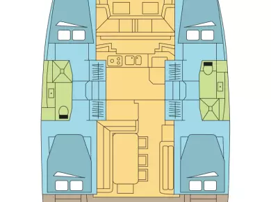Location Catamaran à Marsh Harbour - Bali Bali 4.1