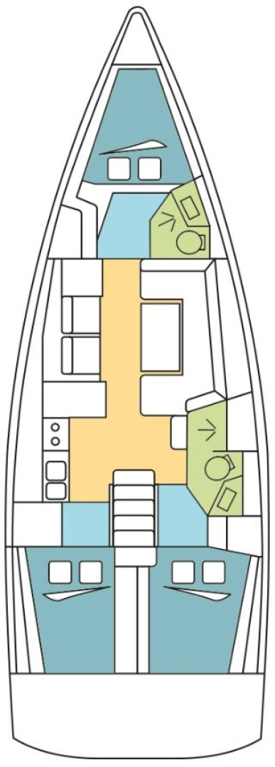 Location à Komolac - Bénéteau Oceanis 41.1 sur SamBoat