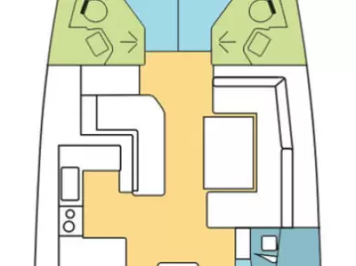 Location bateau Bénéteau Oceanis 51.1 à Anse Marcel sur Samboat