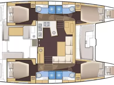 Location Catamaran à Kaštela - Lagoon Lagoon 450 F