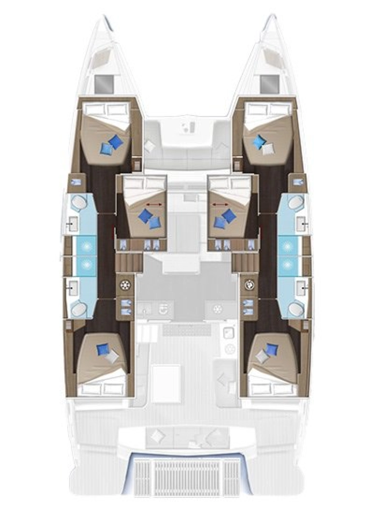 Louez un Lagoon Lagoon 51 à Álimos