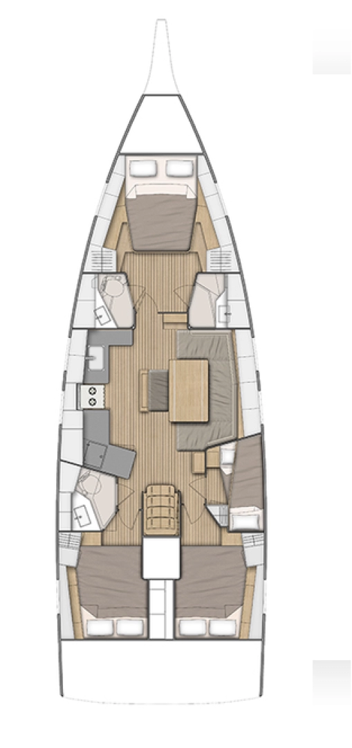 Location bateau Bénéteau Oceanis 46.1 à Álimos sur Samboat