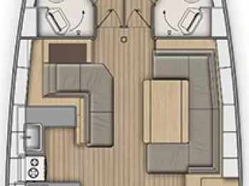 Location bateau Gouviá pas cher Oceanis 51.1